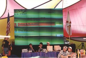 The Placebo receiving zero points at the 1996 National Championship [2]