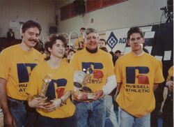 Team 45 with Finalist and The Ultimate Keeper awards [5]