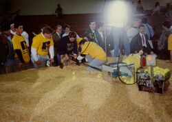 Team -5's robot extended outward into the middle of the field [6]
