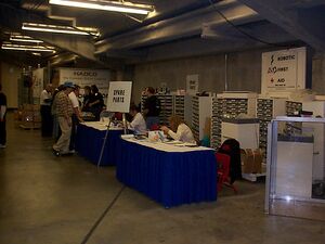 The sizing box at pit admin at the 1999 Philadelphia Alliance Regional [4]