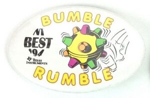 A 1994 NT BEST Bumble Rumble button [4]