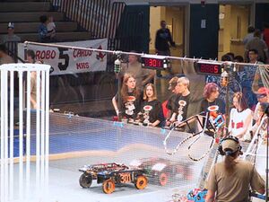 Teams 5 and 301 on the field [2]