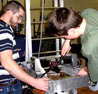 2006 build frc1184 robot // 379x366 // 65KB