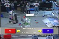 2006 2006sc frc1284 frc1320 frc1618 frc1676 frc803 frc95 match q11 robot video // 720x480, 133.4s // 27MB