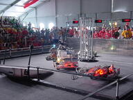 2001 2001cmp frc100 frc176 frc465 match robot // 1024x768 // 135KB