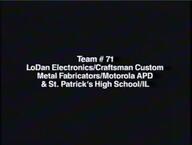 1997 1997frc71 1997il frc101 match robot team video // 476x360, 17s // 1.8MB