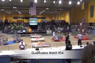 2012 2012dt frc280 frc3002 frc326 frc3605 frc469 frc818 match q54 robot video // 720x480, 184.1s // 37MB